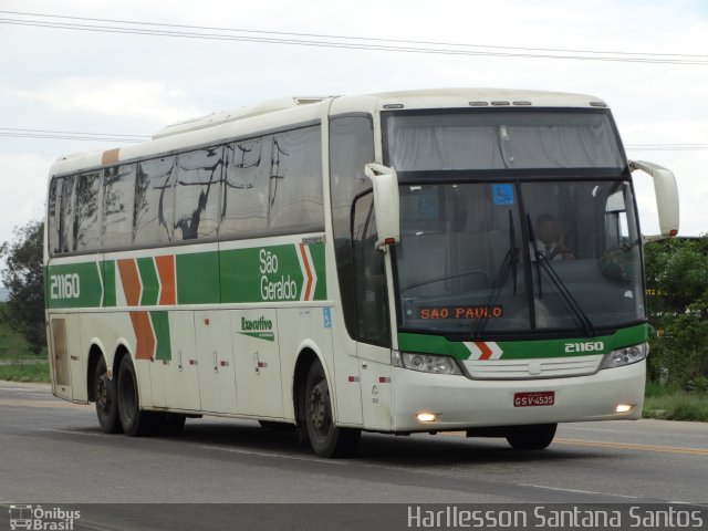 Cia. São Geraldo de Viação 21160 na cidade de Vitória da Conquista, Bahia, Brasil, por Harllesson Santana Santos. Número da foto: #2275990.
