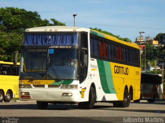 Empresa Gontijo de Transportes 15710 na cidade de Vitória, Espírito Santo, Brasil, por Gilberto Martins. Número da foto: #2277089.
