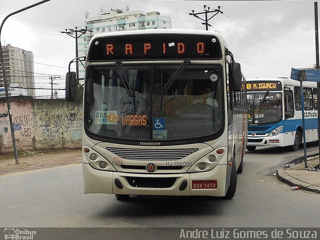 Evanil Transportes e Turismo RJ 132.066 na cidade de Nova Iguaçu, Rio de Janeiro, Brasil, por André Luiz Gomes de Souza. Número da foto: #2277199.