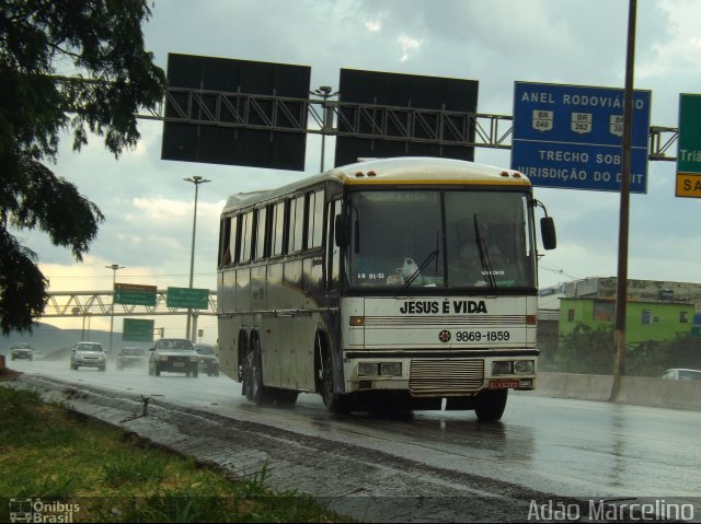 Ônibus Particulares 6283 na cidade de Belo Horizonte, Minas Gerais, Brasil, por Adão Raimundo Marcelino. ID da foto: 2315895.