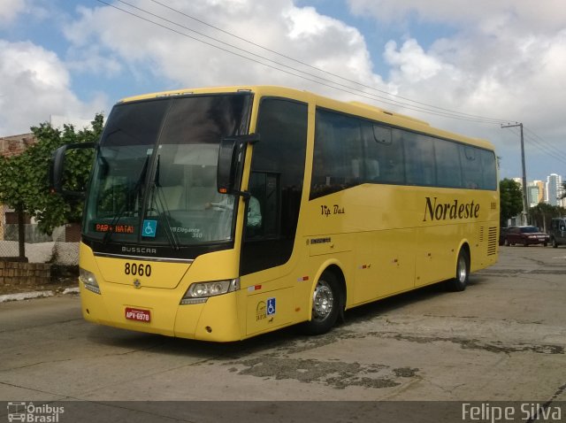 Viação Nordeste 8060 na cidade de Natal, Rio Grande do Norte, Brasil, por Felipe  Jose. Número da foto: #2315309.