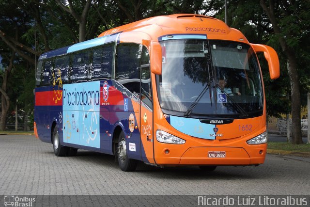 Viação Piracicabana 1652 na cidade de São Paulo, São Paulo, Brasil, por Ricardo Luiz. Número da foto: #2315832.