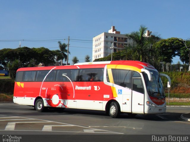 Expresso Itamarati 6201 na cidade de Americana, São Paulo, Brasil, por Ruan Roque. Número da foto: #2316053.