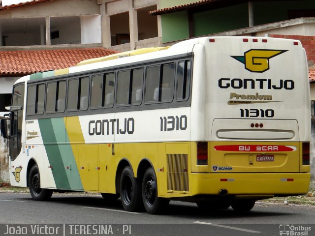 Empresa Gontijo de Transportes 11310 na cidade de Teresina, Piauí, Brasil, por João Victor. ID da foto: 2314787.