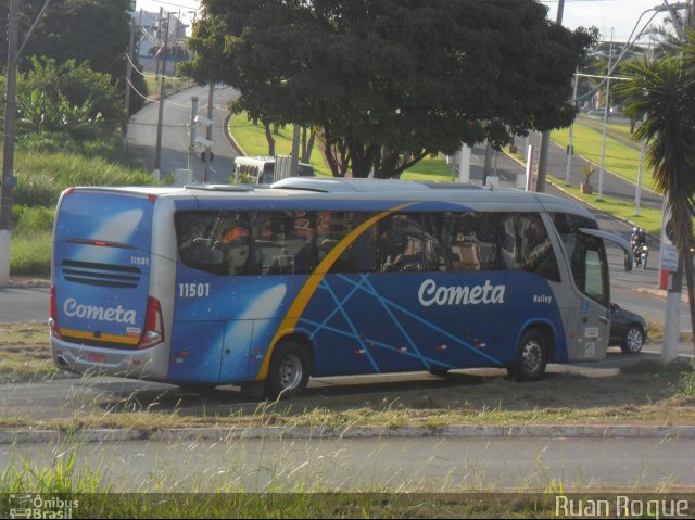 Viação Cometa 11501 na cidade de Americana, São Paulo, Brasil, por Ruan Roque. ID da foto: 2316066.