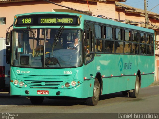 Insular Transportes Coletivos 5065 na cidade de Florianópolis, Santa Catarina, Brasil, por Daniel Guardiola. Número da foto: #2315747.