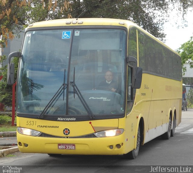 Viação Itapemirim 5531 na cidade de Vitória, Espírito Santo, Brasil, por J.  Luiz. Número da foto: #2315975.