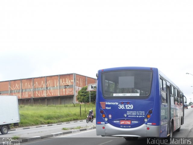 Vipol Transportes Rodoviários - TIPBUS - Transportes Intermunicipal 36.129 na cidade de Itaquaquecetuba, São Paulo, Brasil, por Kaique Martins. Número da foto: #2317519.