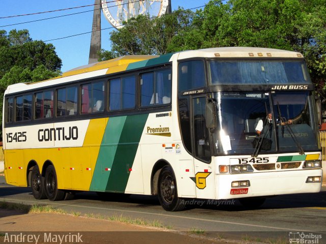 Empresa Gontijo de Transportes 15425 na cidade de Guarapari, Espírito Santo, Brasil, por Andrey Gustavo. ID da foto: 2317882.