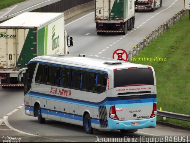 Empresa de Ônibus Vila Elvio 7000 na cidade de Aparecida, São Paulo, Brasil, por Jerônimo Diniz. Número da foto: #2317192.