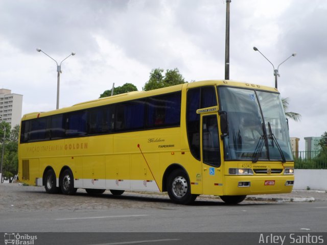 Viação Itapemirim 45345 na cidade de Fortaleza, Ceará, Brasil, por Francisco Arley da Silva Santos. Número da foto: #2318446.