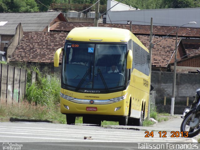 Viação Itapemirim 60665 na cidade de Juiz de Fora, Minas Gerais, Brasil, por Tailisson Fernandes. Número da foto: #2317594.