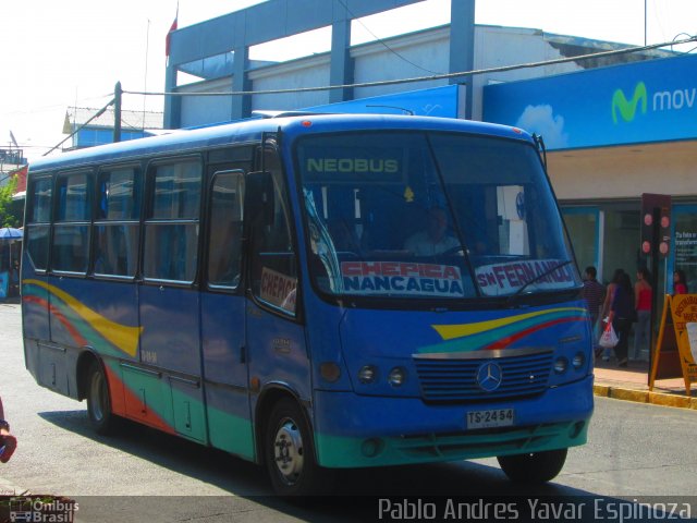 Transportes Chimbarongo 10 na cidade de Santa Cruz, Colchagua, Libertador General Bernardo O'Higgins, Chile, por Pablo Andres Yavar Espinoza. Número da foto: #2317077.