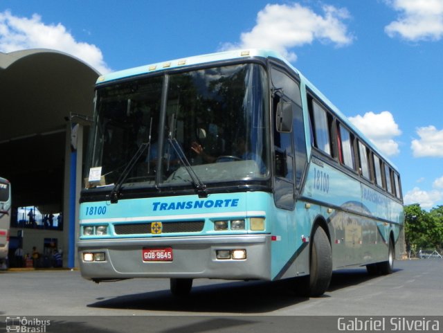 Transnorte - Transporte e Turismo Norte de Minas 18100 na cidade de Montes Claros, Minas Gerais, Brasil, por Gabriel Silveira. ID da foto: 2317409.