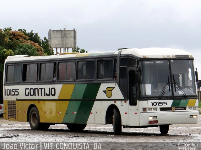 Empresa Gontijo de Transportes 10155 na cidade de Vitória da Conquista, Bahia, Brasil, por João Victor. ID da foto: 2316386.