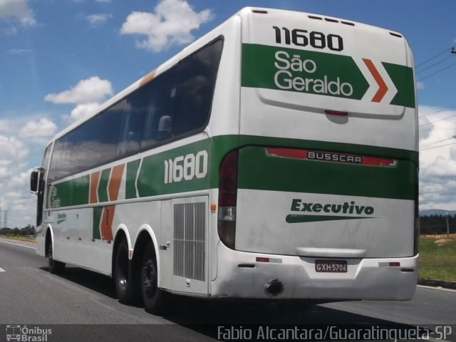 Cia. São Geraldo de Viação 11680 na cidade de Canas, São Paulo, Brasil, por Fabio Alcantara. Número da foto: #2316982.