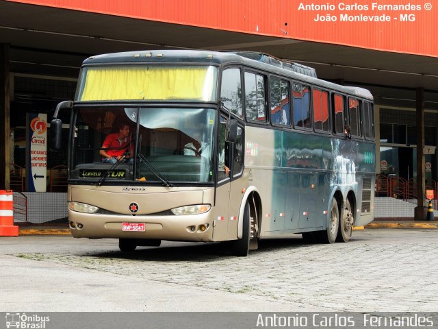 Curvelo Tur 9600 na cidade de João Monlevade, Minas Gerais, Brasil, por Antonio Carlos Fernandes. Número da foto: #2317071.