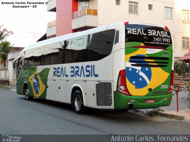 Real Brasil Turismo 390 na cidade de Guarapari, Espírito Santo, Brasil, por Antonio Carlos Fernandes. Número da foto: #2318817.