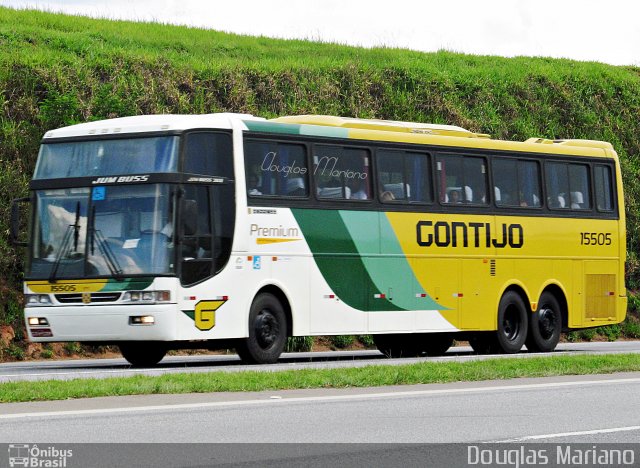 Empresa Gontijo de Transportes 15505 na cidade de Três Corações, Minas Gerais, Brasil, por Douglas Mariano. Número da foto: #2319448.