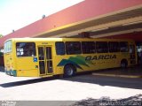 Viação Garcia 7409 na cidade de Astorga, Paraná, Brasil, por Josino Vieira. ID da foto: :id.