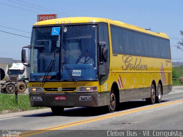 Viação Itapemirim 45233 na cidade de Vitória da Conquista, Bahia, Brasil, por Cleber Bus. ID da foto: 2322351.