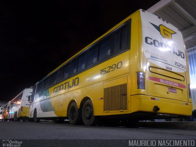 Empresa Gontijo de Transportes 15290 na cidade de Belo Horizonte, Minas Gerais, Brasil, por Maurício Nascimento. ID da foto: 2322356.