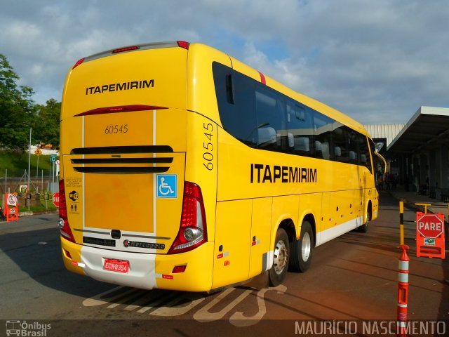Viação Itapemirim 60545 na cidade de Belo Horizonte, Minas Gerais, Brasil, por Maurício Nascimento. Número da foto: #2322329.