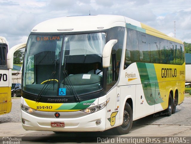 Empresa Gontijo de Transportes 18440 na cidade de Perdões, Minas Gerais, Brasil, por Pedro Henrique Gumercindo da Silva. Número da foto: #2322433.