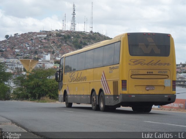 Viação Itapemirim 45281 na cidade de Caruaru, Pernambuco, Brasil, por Luiz Carlos de Santana. Número da foto: #2321453.