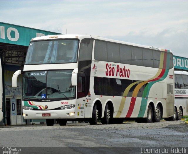 Expresso São Pedro 3000 na cidade de Balneário Camboriú, Santa Catarina, Brasil, por Leonardo Fidelli. ID da foto: 2321616.