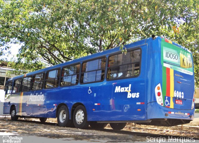 Viação Atalaia Transportes 6003 na cidade de Aracaju, Sergipe, Brasil, por Sergio Marques . Número da foto: #2321860.