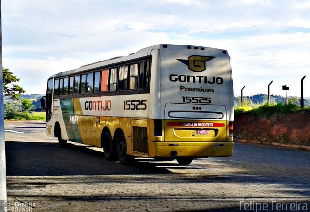 Empresa Gontijo de Transportes 15525 na cidade de Campo Belo, Minas Gerais, Brasil, por Felipe da Silva Ferreira. ID da foto: 2323247.