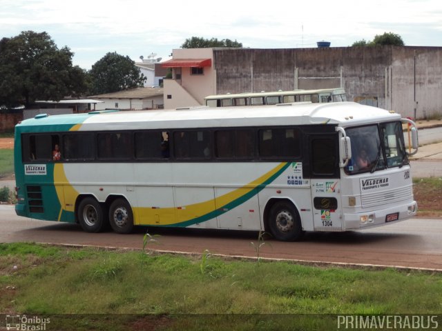 Valdemar Transporte e Turismo 1304 na cidade de Primavera do Leste, Mato Grosso, Brasil, por Alexandre Rodrigo. Número da foto: #2322907.