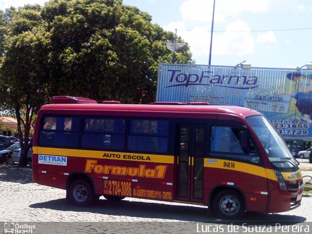 Auto Escola Fórmula 1 DH-AB 549 na cidade de Campos dos Goytacazes, Rio de Janeiro, Brasil, por Lucas de Souza Pereira. Número da foto: #2322882.