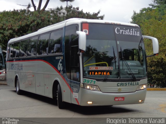 Expresso Cristália 3971 na cidade de São Paulo, São Paulo, Brasil, por Rogério Teixeira Varadi. Número da foto: #2323036.