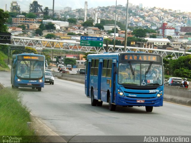 Viação Torres 20279 na cidade de Belo Horizonte, Minas Gerais, Brasil, por Adão Raimundo Marcelino. ID da foto: 2326156.