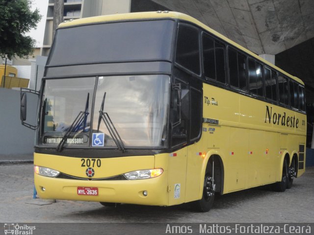Viação Nordeste 2070 na cidade de Fortaleza, Ceará, Brasil, por Amós  Mattos. Número da foto: #2324890.