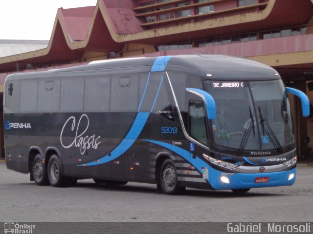 Empresa de Ônibus Nossa Senhora da Penha 53013 na cidade de Pelotas, Rio Grande do Sul, Brasil, por Gabriel  Morosoli. Número da foto: #2326526.