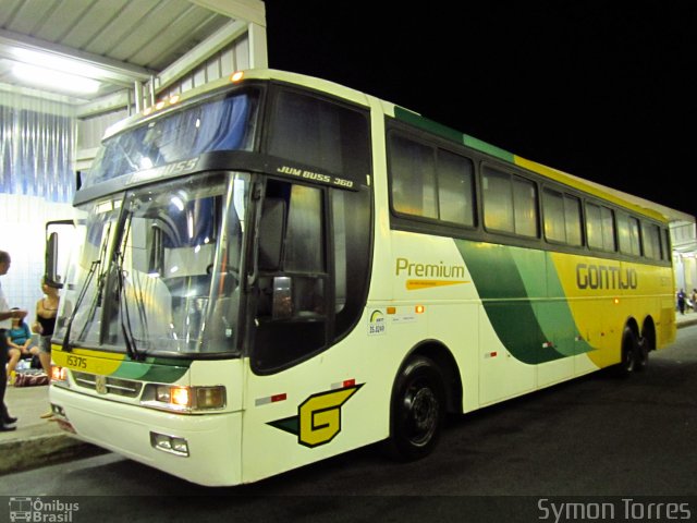 Empresa Gontijo de Transportes 15375 na cidade de Belo Horizonte, Minas Gerais, Brasil, por Symon Torres. ID da foto: 2325025.