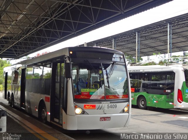 Metra - Sistema Metropolitano de Transporte 5409 na cidade de São Bernardo do Campo, São Paulo, Brasil, por Marco Antonio da Silva. Número da foto: #2327189.