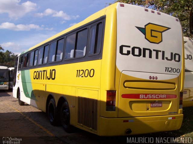 Empresa Gontijo de Transportes 11200 na cidade de Belo Horizonte, Minas Gerais, Brasil, por Maurício Nascimento. Número da foto: #2328765.