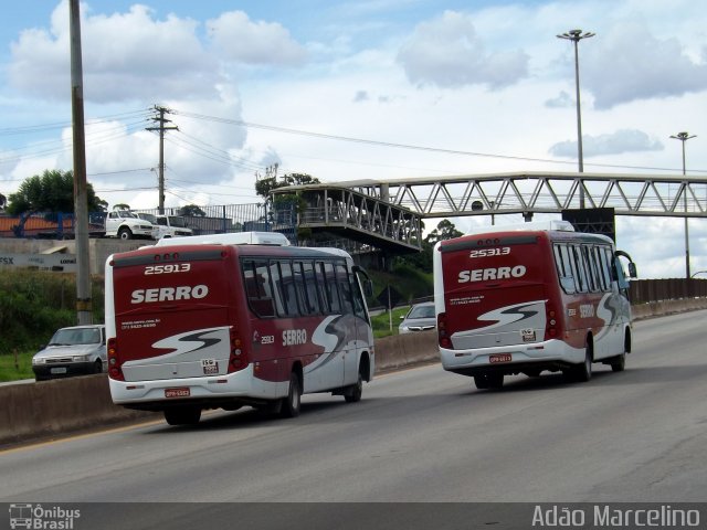Viação Serro 25913 na cidade de Belo Horizonte, Minas Gerais, Brasil, por Adão Raimundo Marcelino. Número da foto: #2328484.