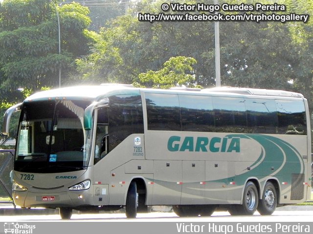Viação Garcia 7282 na cidade de Maringá, Paraná, Brasil, por Victor Hugo Guedes Pereira. Número da foto: #2328092.