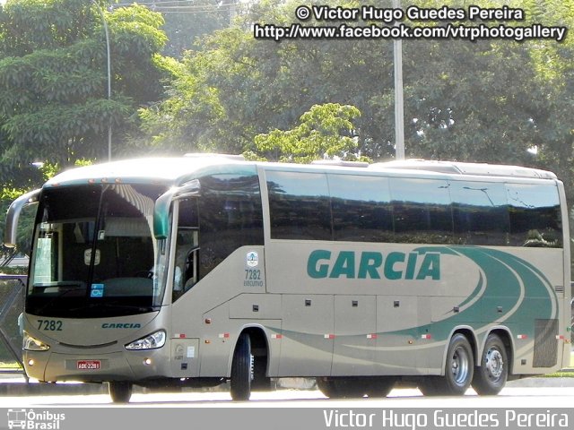 Viação Garcia 7282 na cidade de Maringá, Paraná, Brasil, por Victor Hugo Guedes Pereira. ID da foto: 2328092.