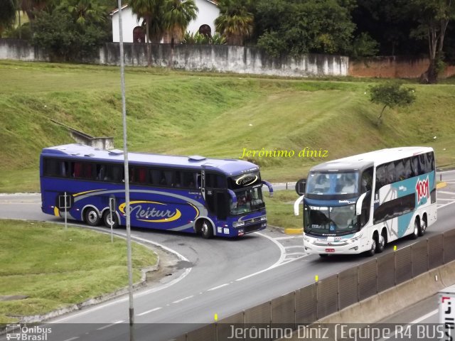 Auto Viação 1001 RJ 108.204 na cidade de Aparecida, São Paulo, Brasil, por Jerônimo Diniz. Número da foto: #2327773.