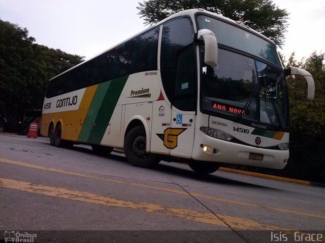 Empresa Gontijo de Transportes 14510 na cidade de São Paulo, São Paulo, Brasil, por Isis  Grace. Número da foto: #2327443.