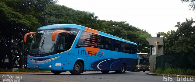 Litorânea Transportes Coletivos 5354 na cidade de São Paulo, São Paulo, Brasil, por Isis  Grace. Número da foto: #2326630.