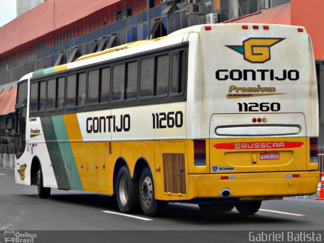 Empresa Gontijo de Transportes 11260 na cidade de Rio de Janeiro, Rio de Janeiro, Brasil, por Gabriel Batista. Número da foto: #2328071.