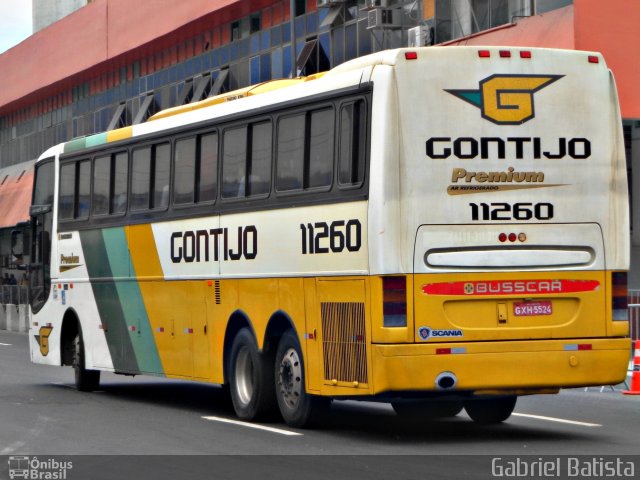 Empresa Gontijo de Transportes 11260 na cidade de Rio de Janeiro, Rio de Janeiro, Brasil, por Gabriel Batista. ID da foto: 2328071.