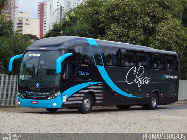Empresa de Ônibus Nossa Senhora da Penha 52019 na cidade de Curitiba, Paraná, Brasil, por Alexandre Rodrigo. Número da foto: #2327052.